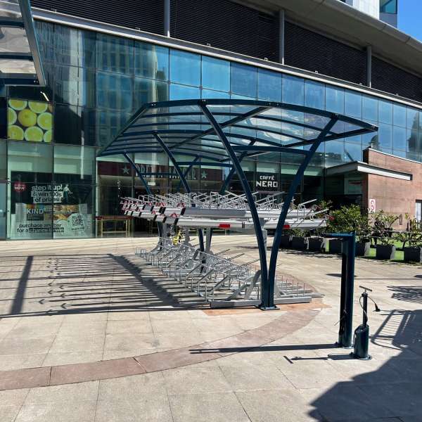 Manchester Piccadilly Station Takes Delivery of Extensive Falco Cycle Parking Infrastructure